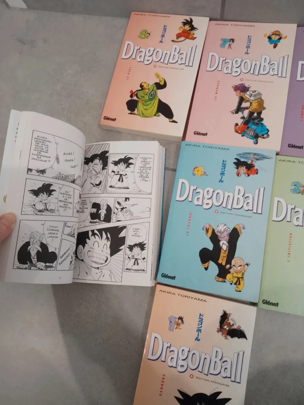 Lot van 7 bd manga dragon ball pastel editie – photo 5